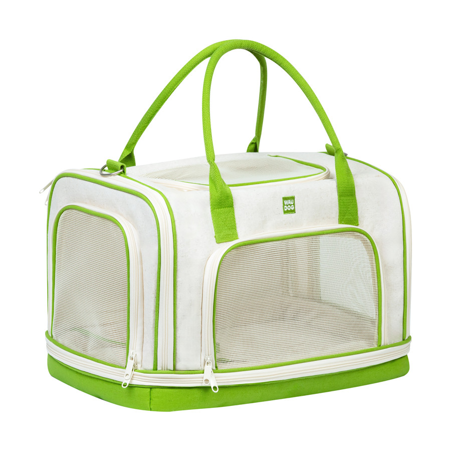 Сумка-переноска для котів та собак WAUDOG Relax Eco, 47x30x28 см, до 8 кг, фото 1
