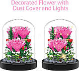 Конструктор «Квіти у колбі» з LED-підсвіткою, 504 деталі 104, фото 2