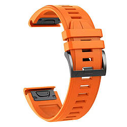 Силіконовий ремінець Primo для годинника Garmin Fenix 7 / Fenix 7 Pro / Fenix 8 47mm / Fenix E - Orange