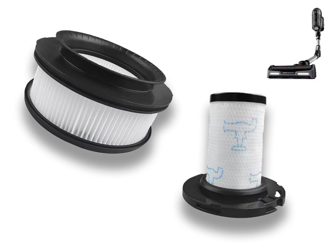 Набір змінних фільтрів (2 шт.) для пилососів Rowenta X-Force Flex 11.60 / 12.60 / 14.60 / 15.60 (RH98xx / RH99xx)