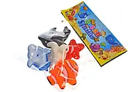 Набір резинових пікалок 605-5 "Морський світ" в кульку, розмір пікалки 6см., фото 2