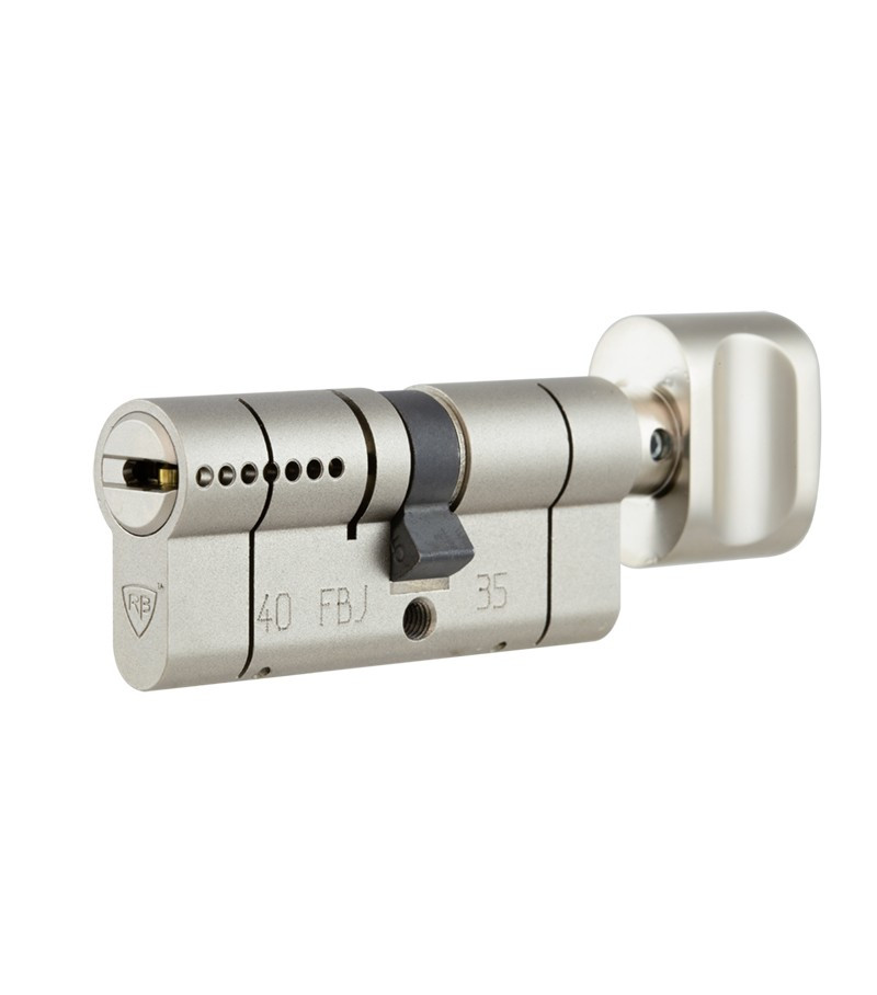 Циліндр RB KEYLOCX 95мм (45x50T) ключ-тумблер, фото 1