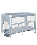 Манеж-ліжко 2в1 Carrello Porta CRL-18103, Ash Grey, фото 3