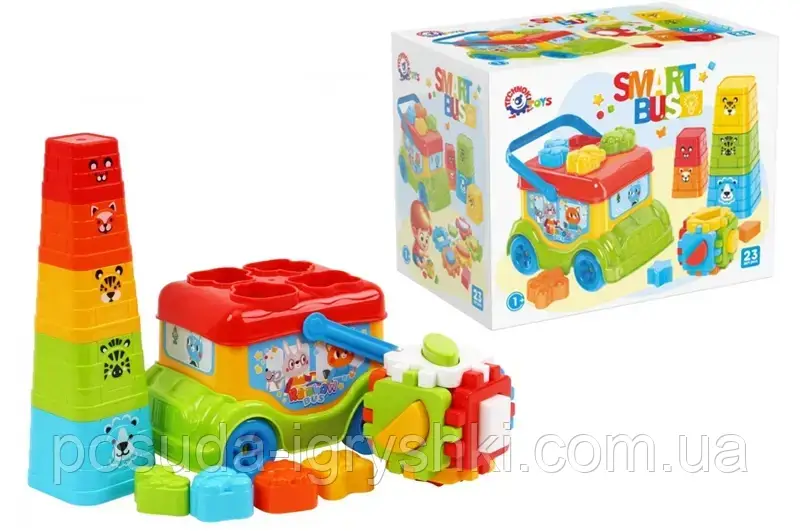 Іграшка для розвитку "Автобус ТехноК", арт.0389, фото 1