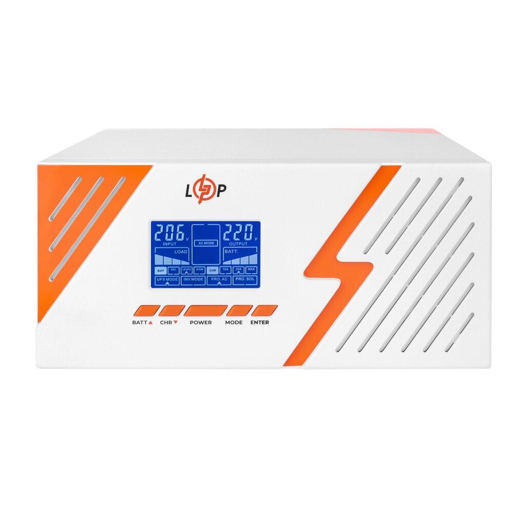 Джерело безперебійного живлення з правильною синусоїдою 12V LPM-PSW-1500VA (1050Вт) White
