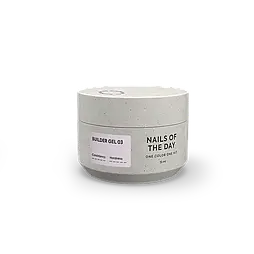NAILSOFTHEDAY Builder Gel 03 — ніжно–рожевий гель для нарощування нігтів, 15 мл