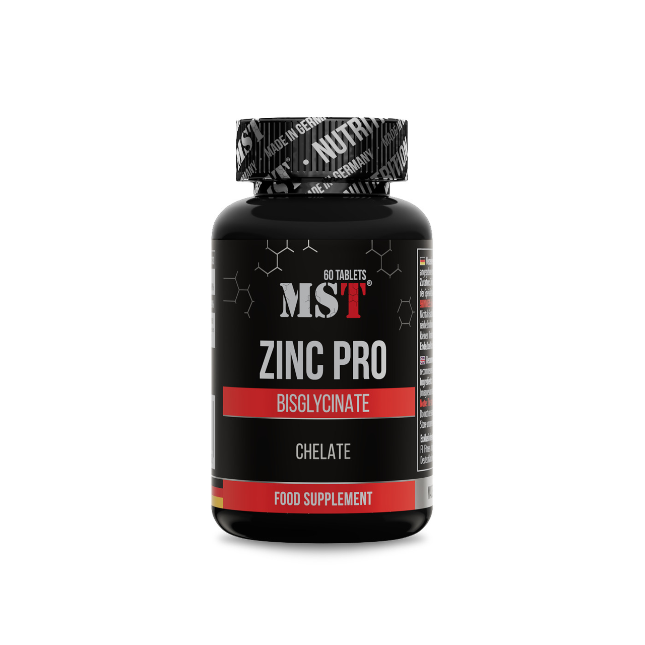 MST Zinc Pro 50мг Chelate Bisglycinate 60 tab