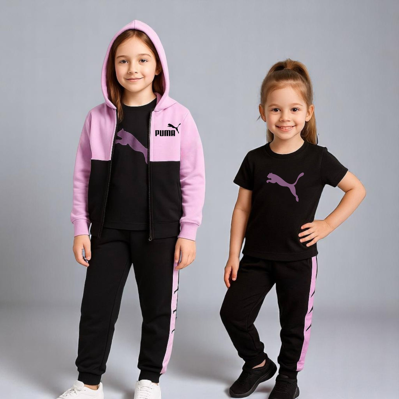 Дитячий Спортивний Костюм на дівчинку 86-140 см 000925 Лаванда