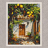 Алмазна мозаїка/вишивка Лимонний двір 40*50 см Орігамі OD 3487, фото 5