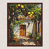 Алмазна мозаїка/вишивка Лимонний двір 40*50 см Орігамі OD 3487, фото 7