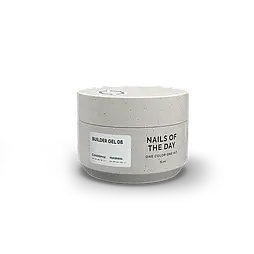 NAILSOFTHEDAY Builder Gel 08 — молочний гель для нарощування нігтів, 15 мл