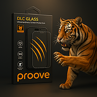 Ударостійке захисне скло для iPhone 16 Pro Max з захистом від подряпин PROOVE Diamond-Like Carbon