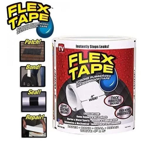 Водонепроникна ізоляційна стрічка FLEX TAPE White