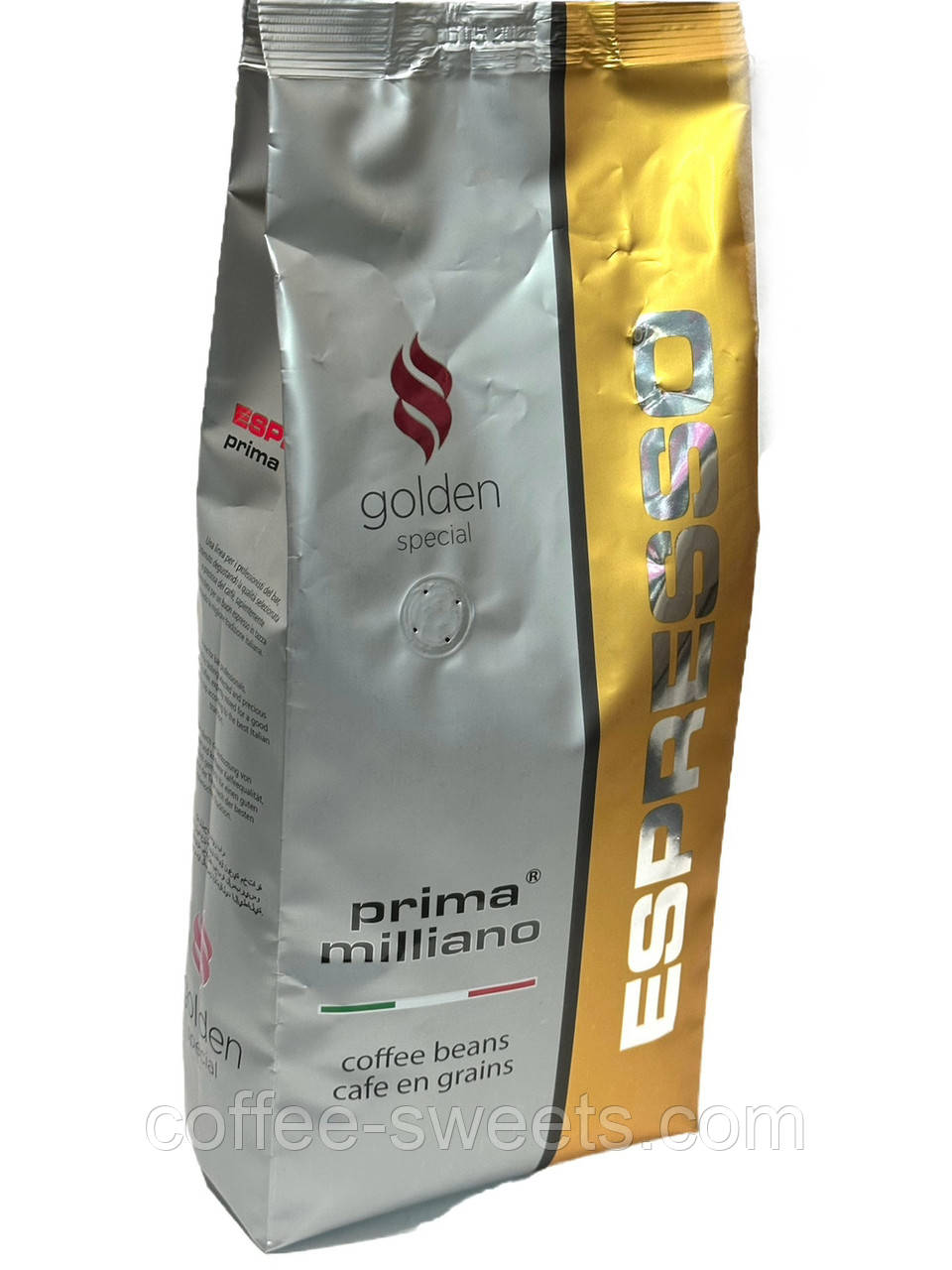 Кава в зернах Prima Espresso Milliano Golden Special 1кг