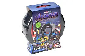 Трек 378-B у вигляді колеса, у комплекті з машинками 6шт 1:64, , з хєдером 14,3-19,9-6,5см