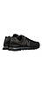 Чоловічі кросівки New balance 574 black чорні Нью Баланс замша текстиль весна літо демісезон, фото 8