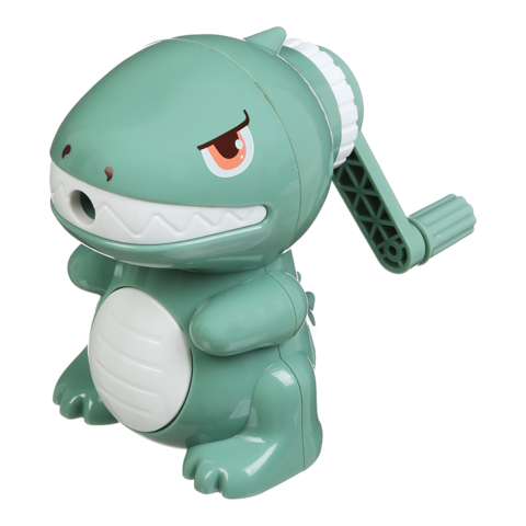 Точилка механічна ZB.5507 DINO зелений KIDS Line (1/12) (ZiBi), фото 1