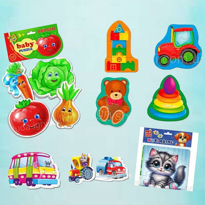 Пазли для найменьших