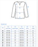 Дизайнерська темно-синя жіноча вишиванка "Багатство" із золотою вишивкою Україна УкраїнаТД розміри 44-64 льон, фото 4