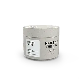 NAILSOFTHEDAY Builder Gel 08 — молочний гель для нарощування нігтів, 30 мл