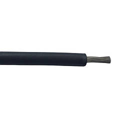 Кабель для сонячних електростанцій SOLAR H1Z2Z2-K 1x6 black (чорний)