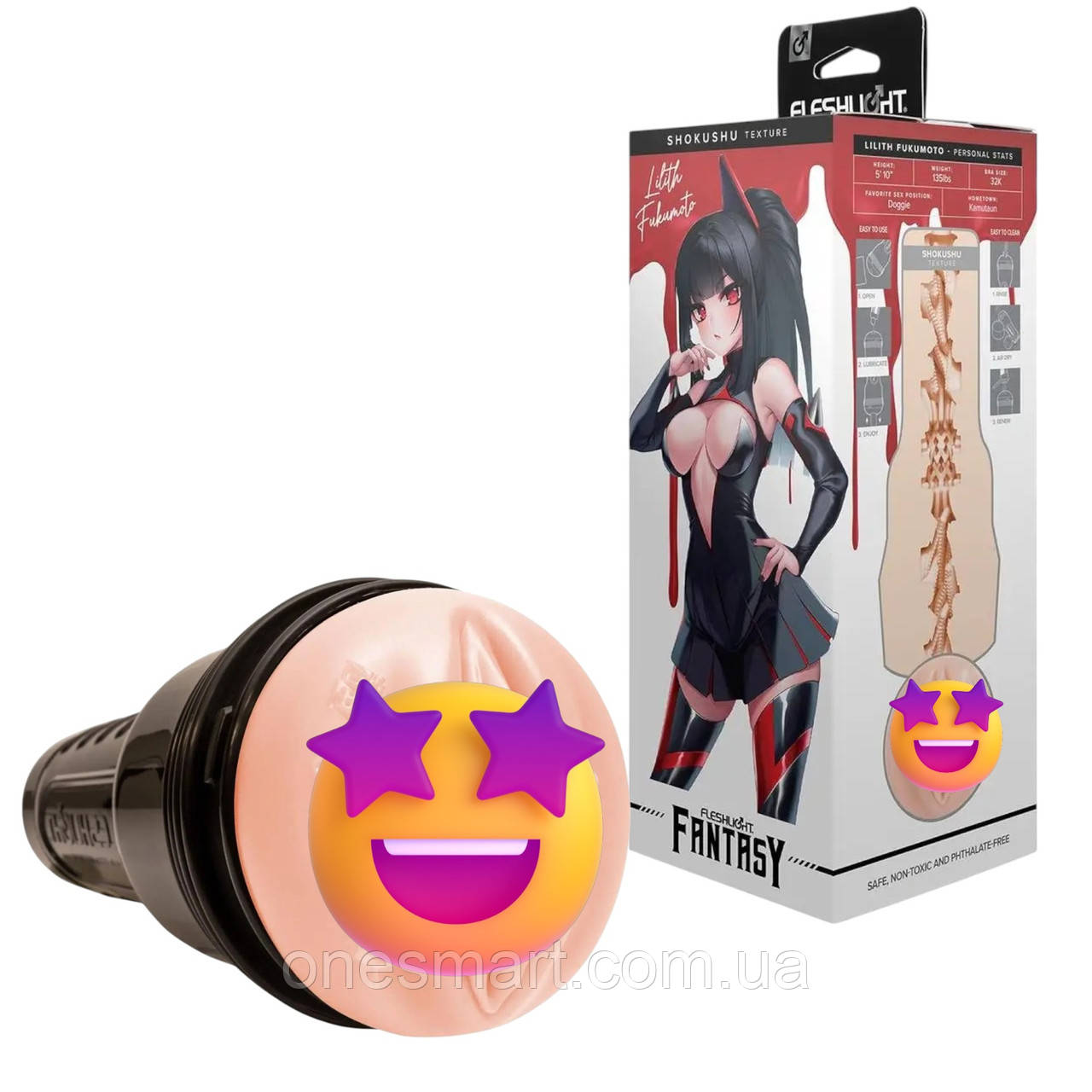 Мастурбатор Fleshlight Fantasy Fukumoto Shokushu реалистичний секс-іграшка для чоловіків для інтимних задоволень, фото 1