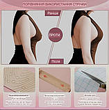 Кінезіологічна стрічка, К тейп 5 см x 5 см.  К тейп, кінеза, еластичний пластер, фото 3