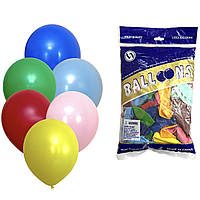 Повітряні кулі пастель мікс 12" TT (TONGTAI), 100 штук