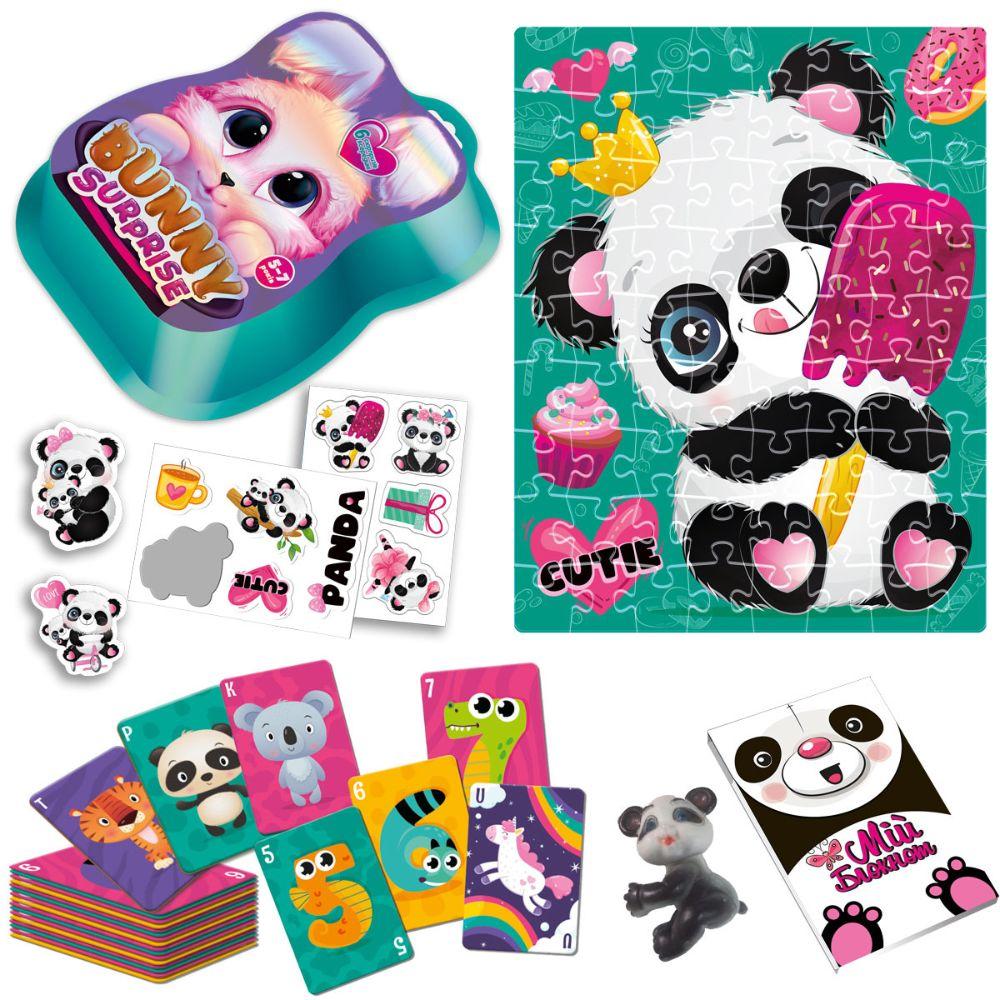 Набір для творчості Vladi Toys із сюрпризами "Bunny surprise. Фіолетовий" VT8080-13, фото 1