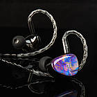 ⇒ KBEAR KB02 (Blue) - дводрайверні 2DD IEM's навушники з драйвером кісткової провідності, фото 6