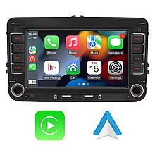 Автомагнітола штатна Android 2Din 9070-J для Volkswagen, Skoda, Seat (2/32GB, 4 ядра, Android Auto, CarPlay)