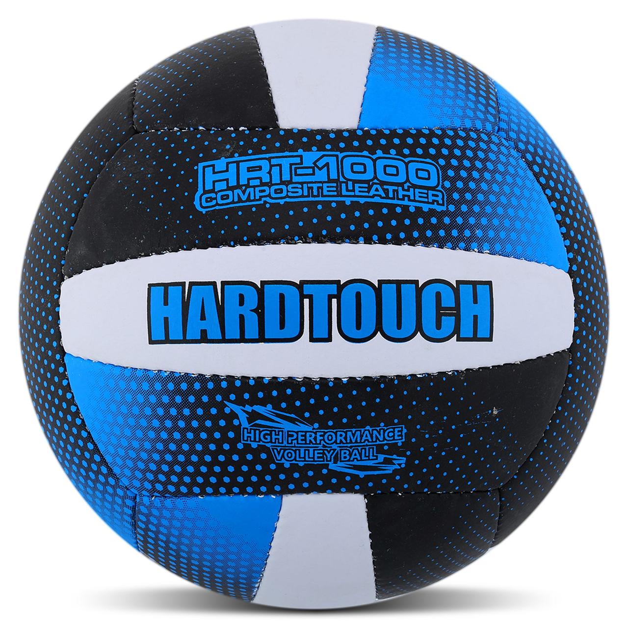 М'яч волейбольний HARD TOUCH №5 VB-4049 композитна шкіра синій-чорний