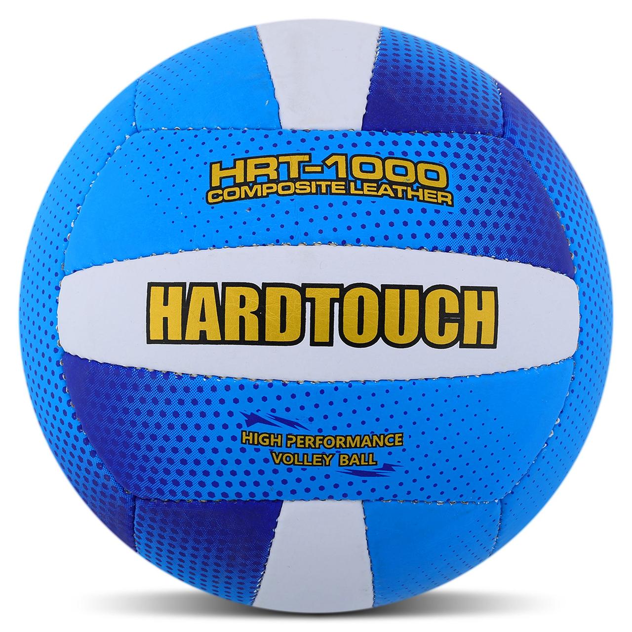 М'яч волейбольний HARD TOUCH №5 VB-4049 композитна шкіра синій-блакитний