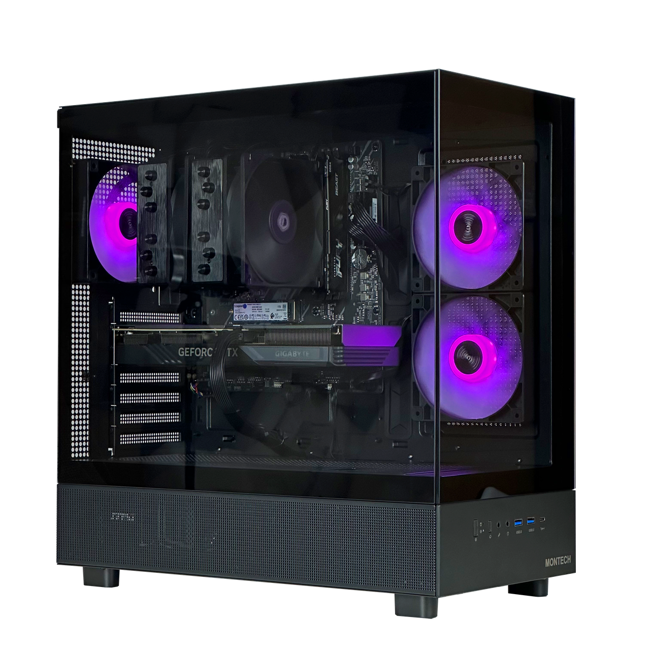 Ігровий ПК комп'ютер AMD Ryzen 5 5600 | RTX 5060 TI 8GB "GOGI", фото 1