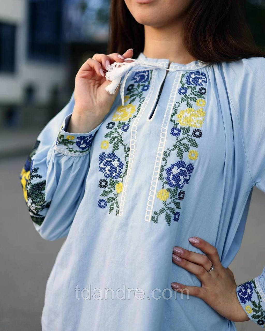 Блуза вишиванка жіноча, фото 1