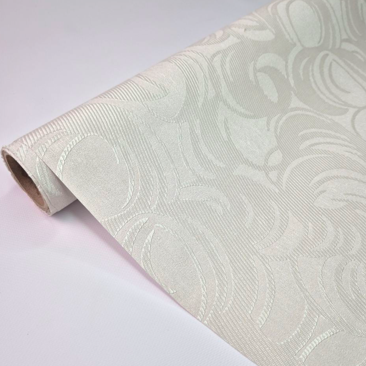 Шпалери вінілові 10.05 × 1.06 м Grandeco US2003, сірі для вітальні, спальні, кухні, коридору, офісу, фото 1