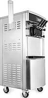 Комерційна машина для м'якого морозива Vevor YKF-8228H 2200 Вт 20-28 л/год два бункери 6 л 50008