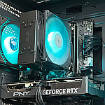 Ігровий комп'ютер Ryzen 5 5600 / RTX 3060 12GB / RAM 32GB / SSD 1000GB "CUBERPUNK PASSAGE ", фото 7