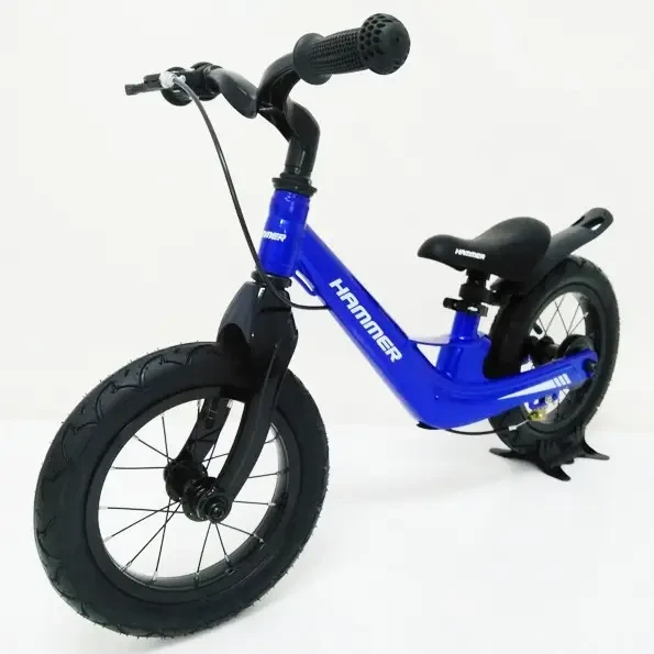 Дитячий біговел 12 дюймів HAMMER 12-49G з магнієвою рамою, колір синій, фото 1