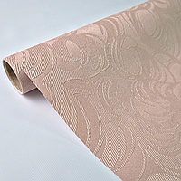 Шпалери вінілові 10.05 × 1.06 м Grandeco US2005, персикові для спальні, кухні, вітальні, коридору, дитячої кімнати