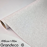 Шпалери вінілові, флізелінові 10.05×1.06 м Grandeco А 39703, сірі в спальню, вітальню, коридор, зал, дитячу кімнату, офіс, кабінет, фото 2