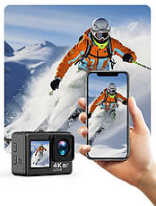 Екшн камера V8 — Full HD 4K Wi-Fi з пультом ДК, фото 3