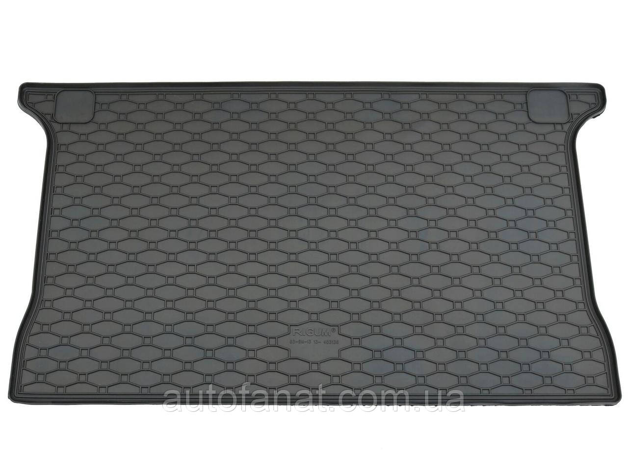 Килимок у багажник BMW i3 (I01) 2013–2022, гумовий, модельний, Rigum Чехія (403138)