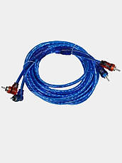 Кабель 2RCA-2RCA для авто акустики 4.5 метра, фото 5