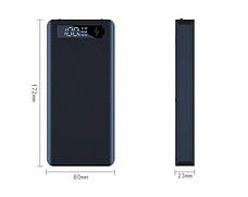 Корпус коробка Fashion Power Bank 18650х8 M8-PD зі швидким заряджанням, фото 5