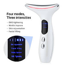 Мікрострумовий масажер для шиї та обличчя Neck Beauty Device, фото 6