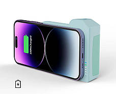 Магнітний тримач-зарядка-powerbank MagSafe H22, фото 4