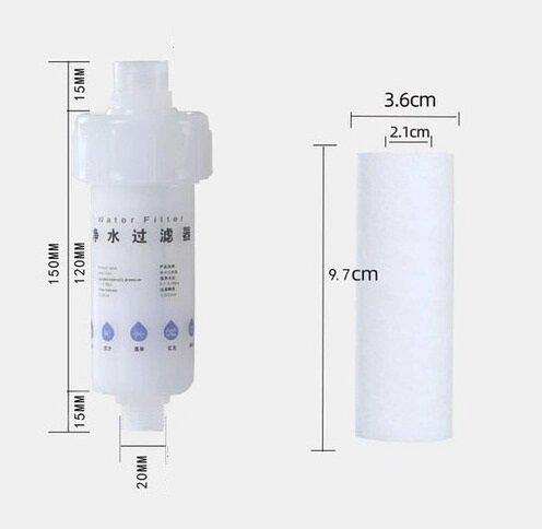 Фільтр для душу від жорсткої води та хлору багаторазовий