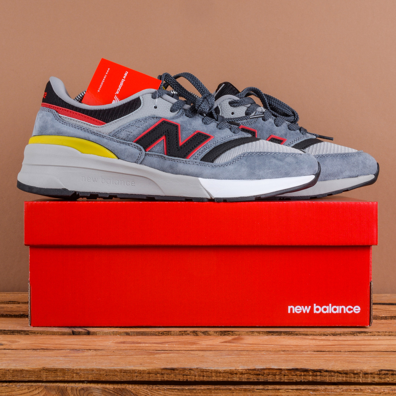 SALE Чоловічі Кросівки New Balance 997R сірі, фото 1