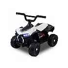 Електроквадроцикл на акумуляторі з мотором, 2 передачі, задній привід, підніжка, навантаження до 20 кг, помаранчевий, фото 3